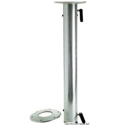 Pied de table alliage l. 70cm Osculati - Pied de table démontable -...