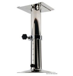 Pied tournant télescopique inox 540/720 mm Osculati - Pied tournant...