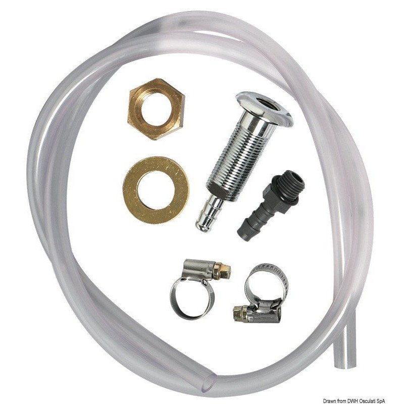 Kit F remplissage/évacuation pompes hydrauliques Ultraflex - Timone...
