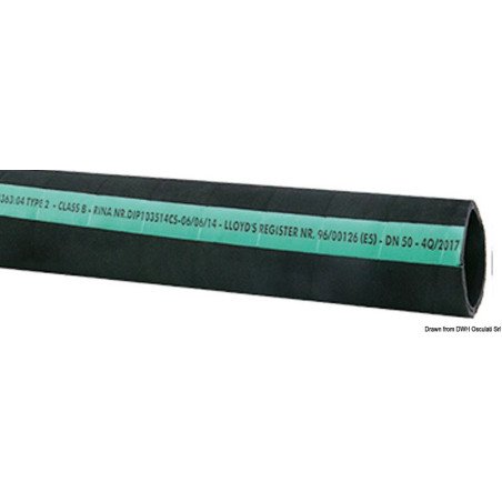 Tuyau échappement RINa + LLOYD 50,5x61 mm Osculati - Tuyaux d'échap...