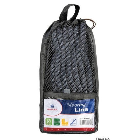 Ligne amarrage noir 3 torons 28 mm x 15 m OSCULATI Osculati - Amarr...