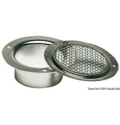 Grille inox entrée/sortie air 58 mm Osculati - Grille entrée/sortie...