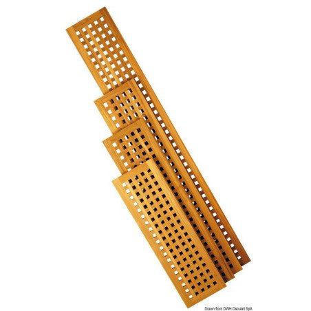 Caillebotis teck pour passerelles 1250 x 300 mm ARC - Caillebotis p...