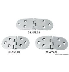 Charnière renversé heavy duty 110x60 mm Osculati - Charnières 3 mm ...