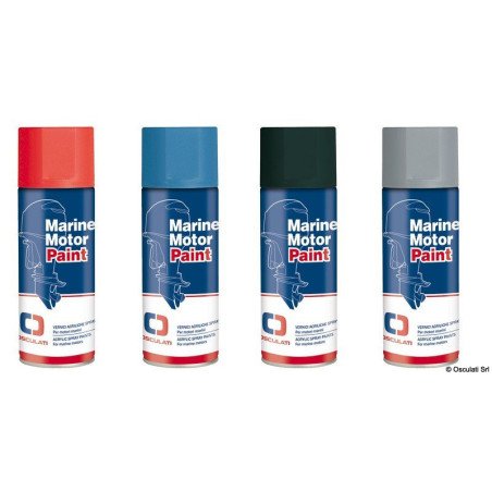Peinture acrylique spray p. TOHATSU bleu cobalt Osculati - Peintur...