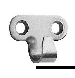 Crochet moulé inox 32x24 mm Osculati - Crochet moulé - discount-nau...