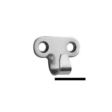 Crochet moulé inox 32x24 mm Osculati - Crochet moulé - discount-nau...