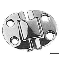 Charnière à retournement 50x38 mm Osculati - Charnières à retournem...