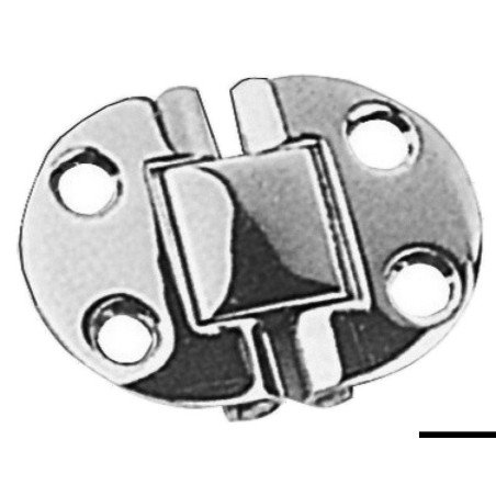 Charnière à retournement 50x38 mm Osculati - Charnières à retournem...