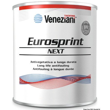 Antifouling Eurosprint blanc 2,5 l Veneziani - VENEZIANI Eurosprint...