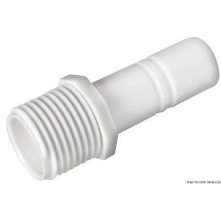 Raccord cylindrique Whale + mâle 1/2" BSP Whale - WHALE raccord cyl...
