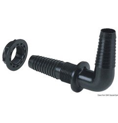 Passe-coque thermoplymère 3/4" x 20-22 mm Osculati - Passe-coque en...