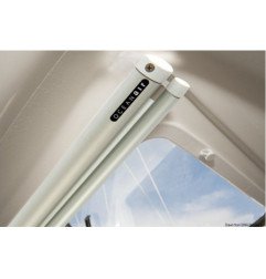 Rideau à anrouler Oceanair 720 x 320 mm Boîtier du rouleau blanc Oc...