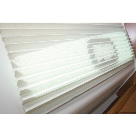 Oceanair pleated shade 508 x 305 mm blanc OceanAir - Pleated blind ...