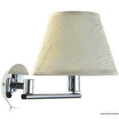 Spot articulé Maia en laiton chromé - - Spot tête de lit FORESTI E ...