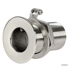 Passe-coque au ras AISI 316 polis miroir 1"1/2 Osculati - Passe-coq...