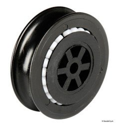 Poulie 12 mm Viadana - Poulies en nylon montées sur billes en Delri...