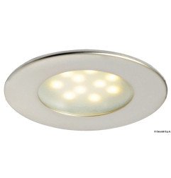 Spot LED Atria satiné Osculati - Plafonnier LED à encastrer Atria -...