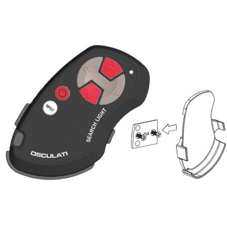 Radiocommande sans fils projecteur eléctrique LED Osculati - Spot é...