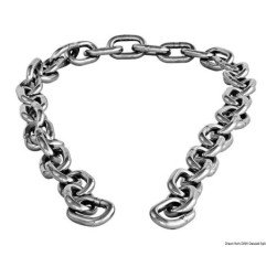 Paire de tronçon chaîne AISI 316 10 mm Osculati - Tronçons chaîne i...