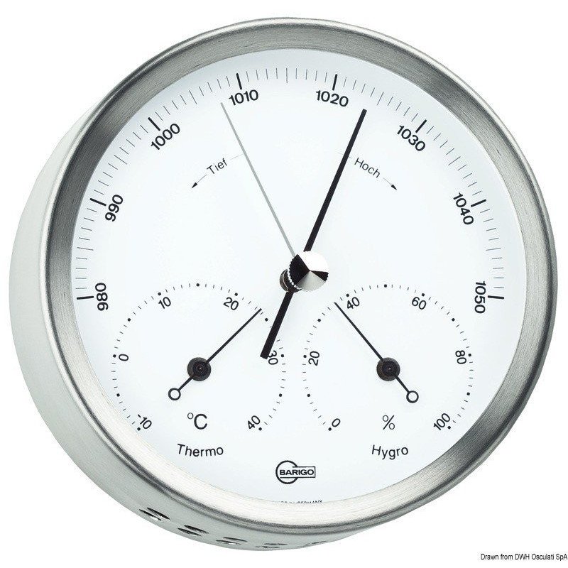 Baro/thermo/hygrométre Barigo Steel Barigo - Instruments BARIGO "S...