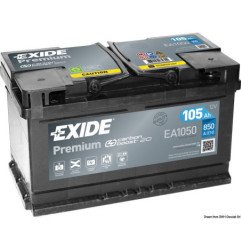 Batterie Exide Premium pour démarrage 105 Ah Exide Technologies - B...