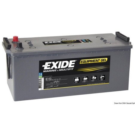 Batterie Exide Gel 210 Ah Exide Technologies - Batteries EXIDE Gel ...