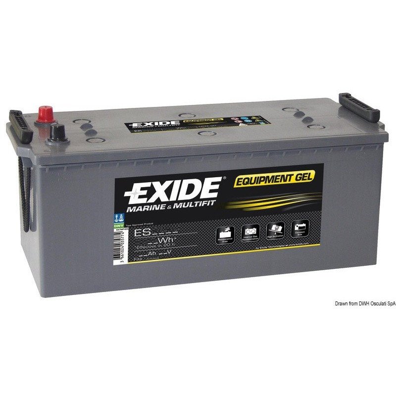 Batterie Exide Gel 200 Ah Exide Technologies - Batteries EXIDE Gel ...