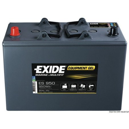 Batterie Exide Gel 85 Ah Exide Technologies - Batteries EXIDE Gel p...