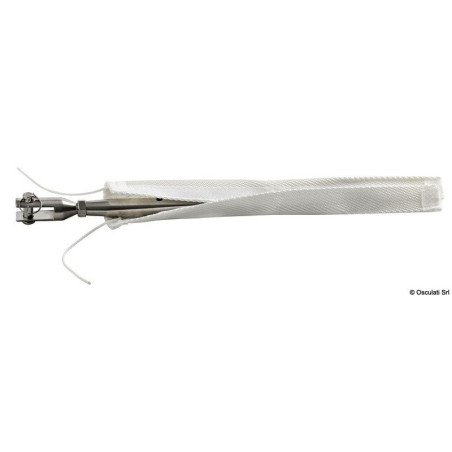 Protège-ridoir blanc 40 mm Osculati - Protège-ridoirs en polyester ...