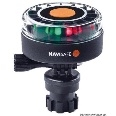 Navisafe Navilight 360° tricolore base à baïonette Navisafe - NAVIS...
