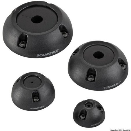 Presse-étoupe vertical plastique noir Ø9/14mm Ø59 - Presse-étoupe ...