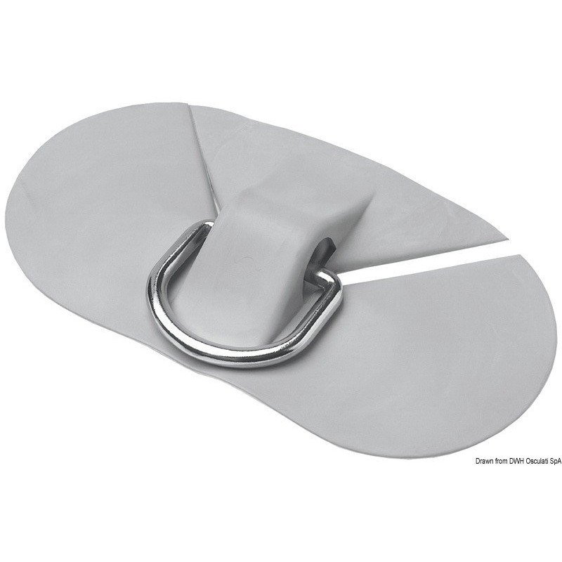 Anneau poupe gris 95 x 175 x 22 mm Scoprega - Accessoires pour bate...
