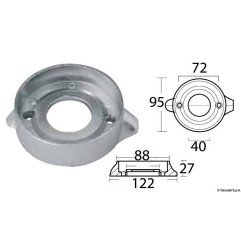 Anode collier aluminium pour Sail Drive Ø 97 mm Osculati - Anode co...