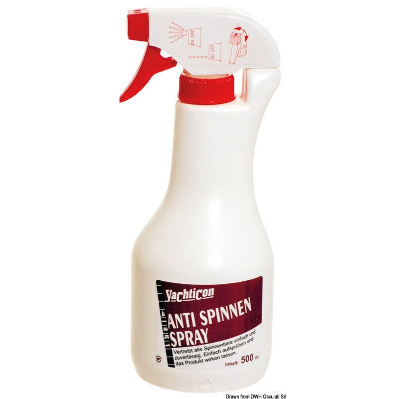 Produit anti-araignées spray YACHTICON 500 ml Yachticon - Produit a...