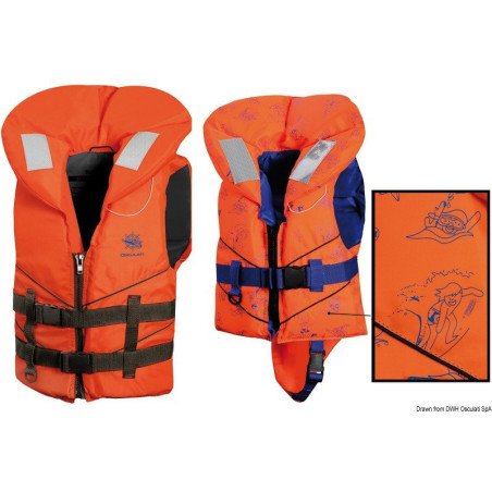 Gilet de sauvetage SV-100 15-30 kg Osculati - - discount-nautic.com