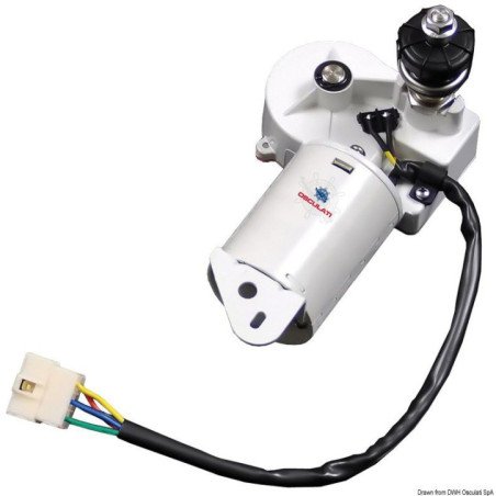 Moteur pour bras et brosses 550mm maxi 24 V 30 W Osculati - Moteur ...