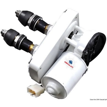 Moteur pour bras et brosses 700mm maxi 12 V 50 W Osculati - Moteur ...