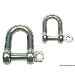 Manille en inox AISI 316 16 mm OSCULATI Osculati - Manilles en inox...