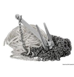 Kit de mouillage ancre Hall 8,8 kg Osculati - Kit de mouillage: bou...