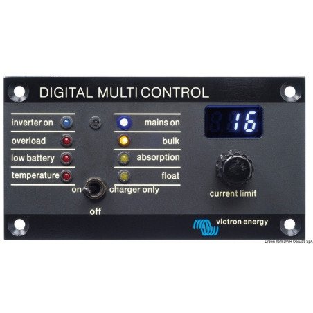 Panneau Victron digital multicord Victron Energy - Système combiné ...