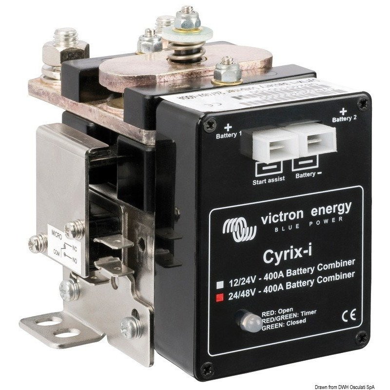 Coupleur de batterie VICTRON Cyrix-I 2000 Ah Victron Energy - Coupl...
