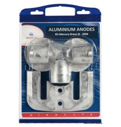 Kit anode Bravo III-04 magnésium Osculati - Kit anodes pour Mercrui...