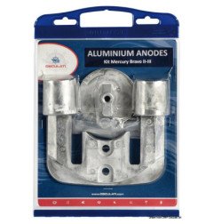 Kit anode Bravo II/III aluminium Osculati - Kit anodes pour Mercrui...