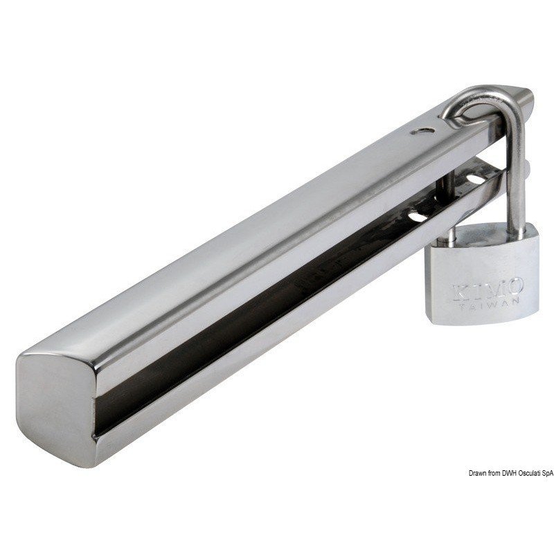 Dispositif antivol inox moteurs hors-bord 230 mm Osculati - Disposi...