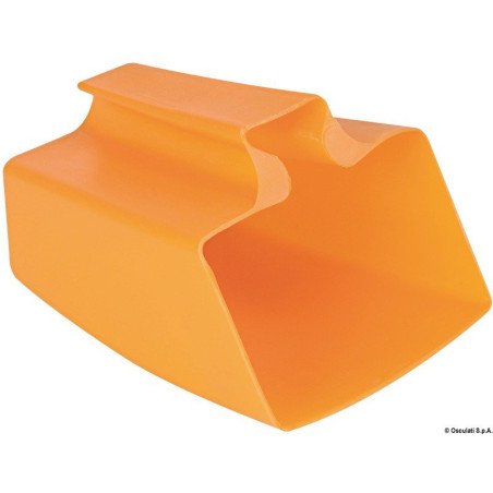 Ecope en PE orange Osculati - Ecope réglementaire - discount-nautic...