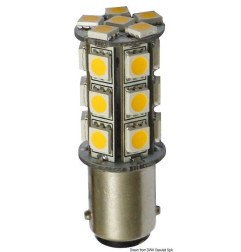 Ampoule LED 12/24 V BA15D 3,6 W 264 lm Osculati - Ampoule LED SMD c...