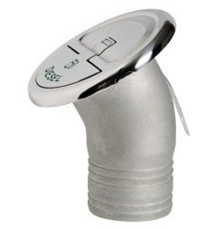 Bouchon de nable Quick Lock Fuel 30° 50 mm avec clé Osculati - Bouc...