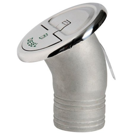 Bouchon de nable Quick Lock Fuel 30° 50 mm avec clé Osculati - Bouc...