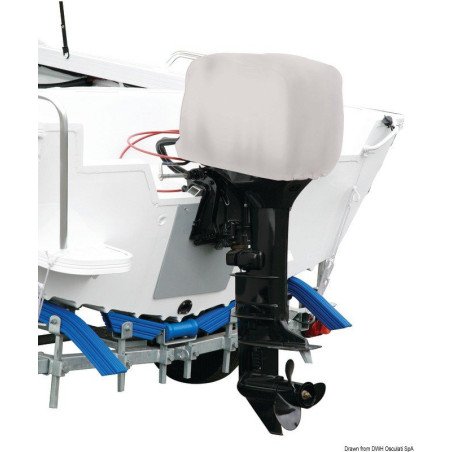 Capote gris 5-15HP hors-bord 2/4 temps Oceansouth Oceansouth - Capo...